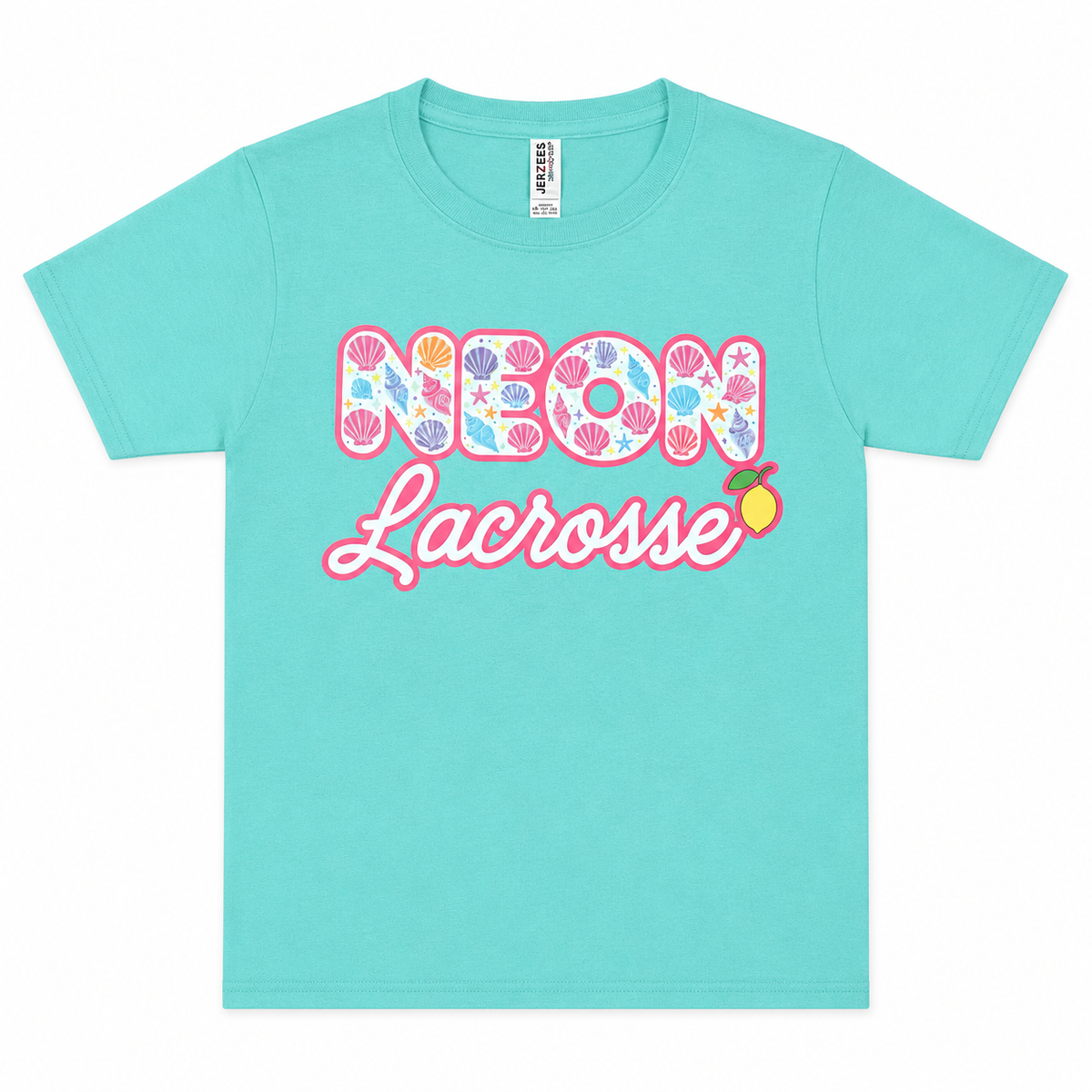 Neon Cool Mint Seashell TShirt