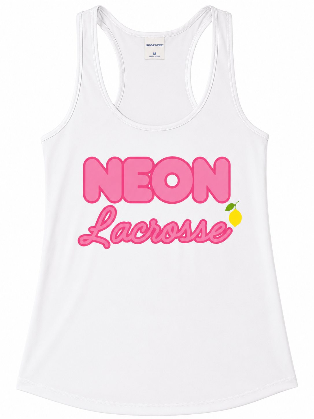 White Performance Tank Top