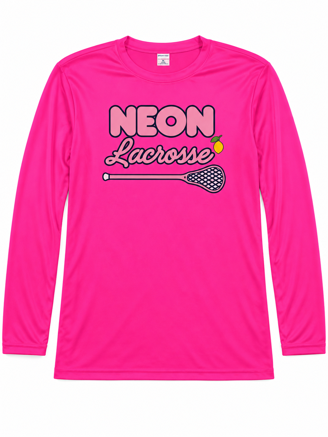 Neon Long Sleeve Shirt Pink