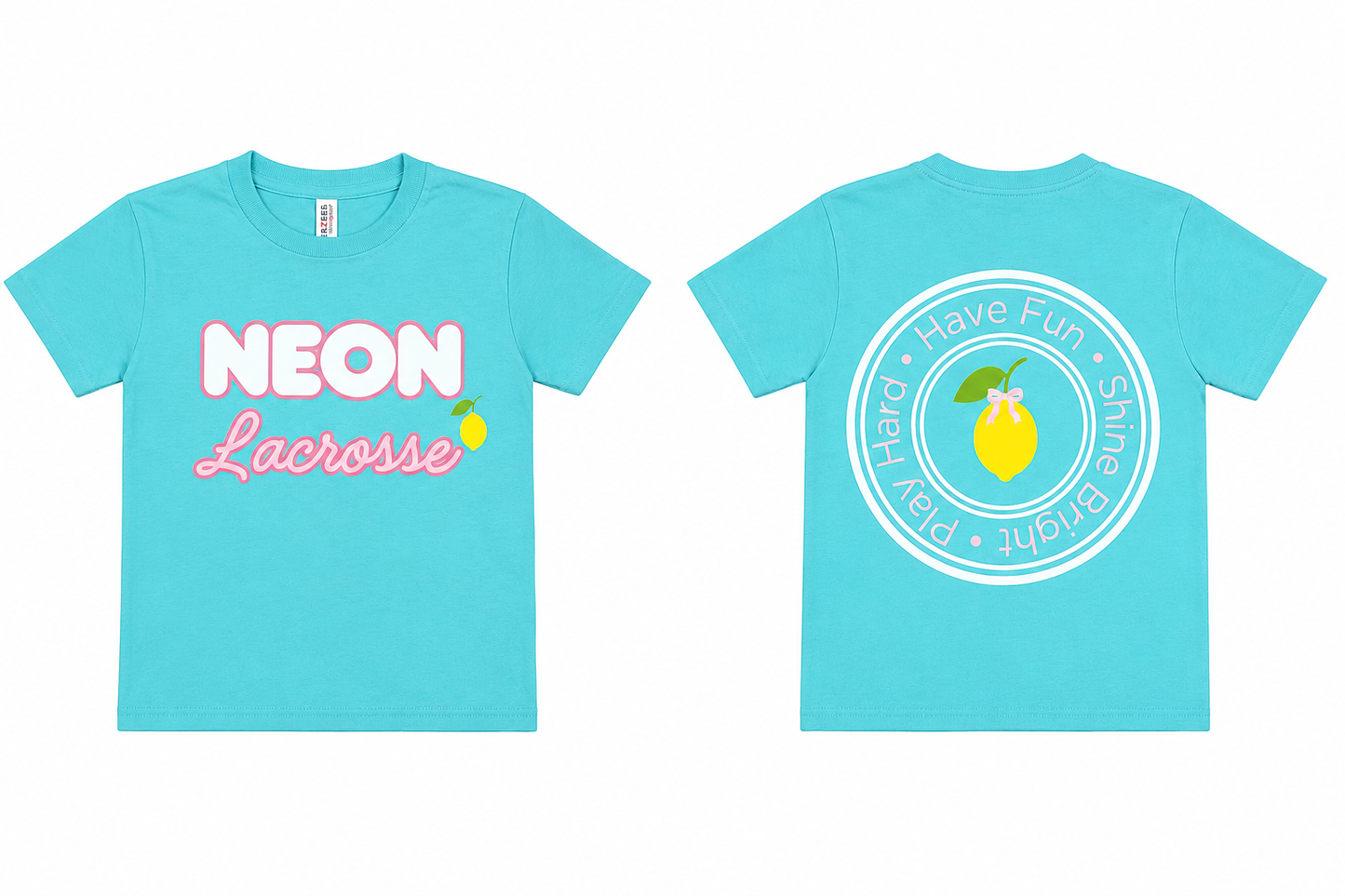 Neon Cool Mint Cotton TShirt