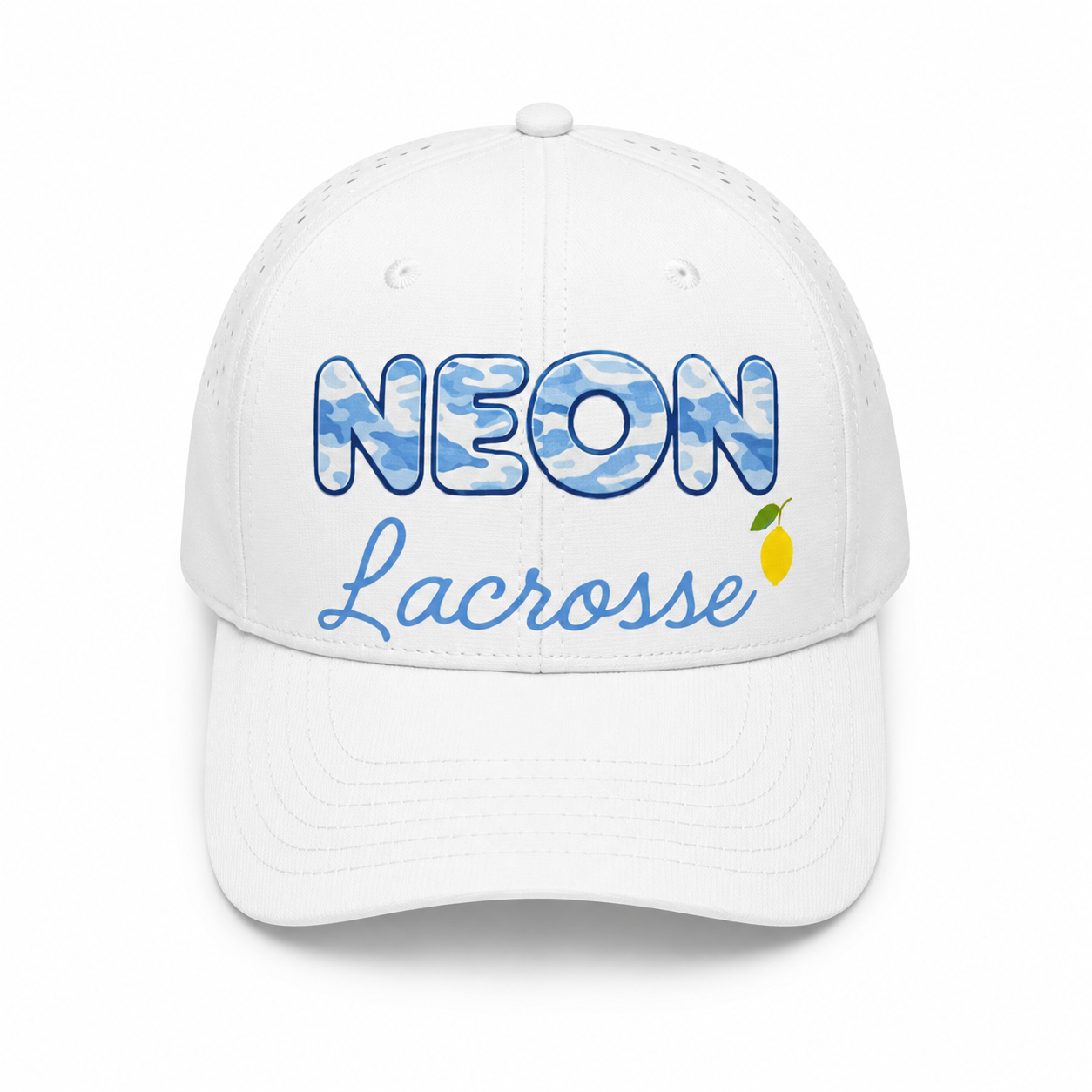 White with Blue Camo