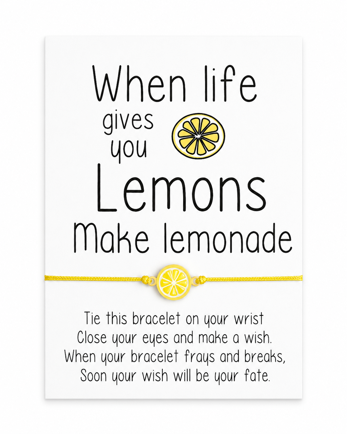 Lemon Bracelet