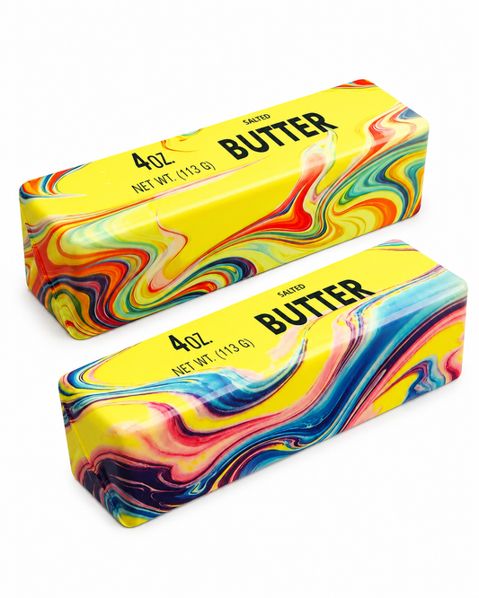 Tie Dye Butter Squishy