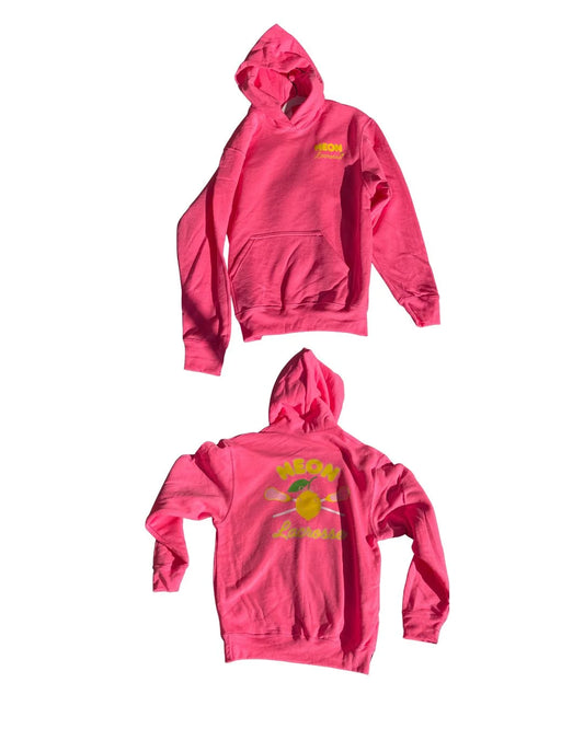 Neon Sweatshirt Pink Double Logo